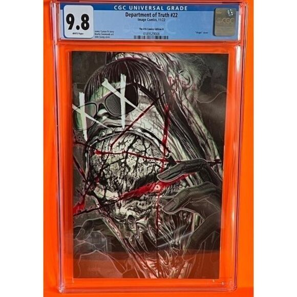 Department Of Truth 22 Giang Virgin B‎ Variant Cgc 9.8 Image Comics - Picture 1 of 2